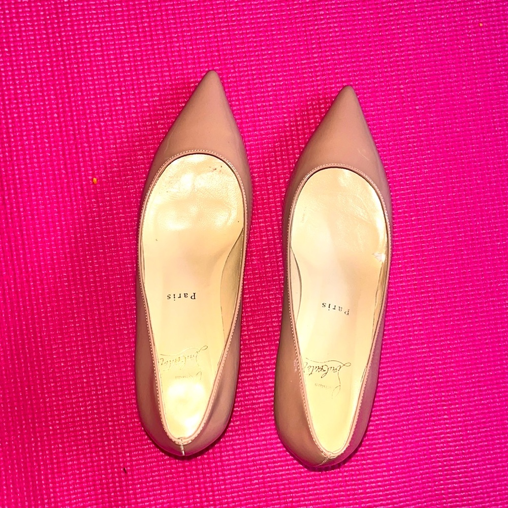 Christian loubs ONLY WORE ONE TIME!